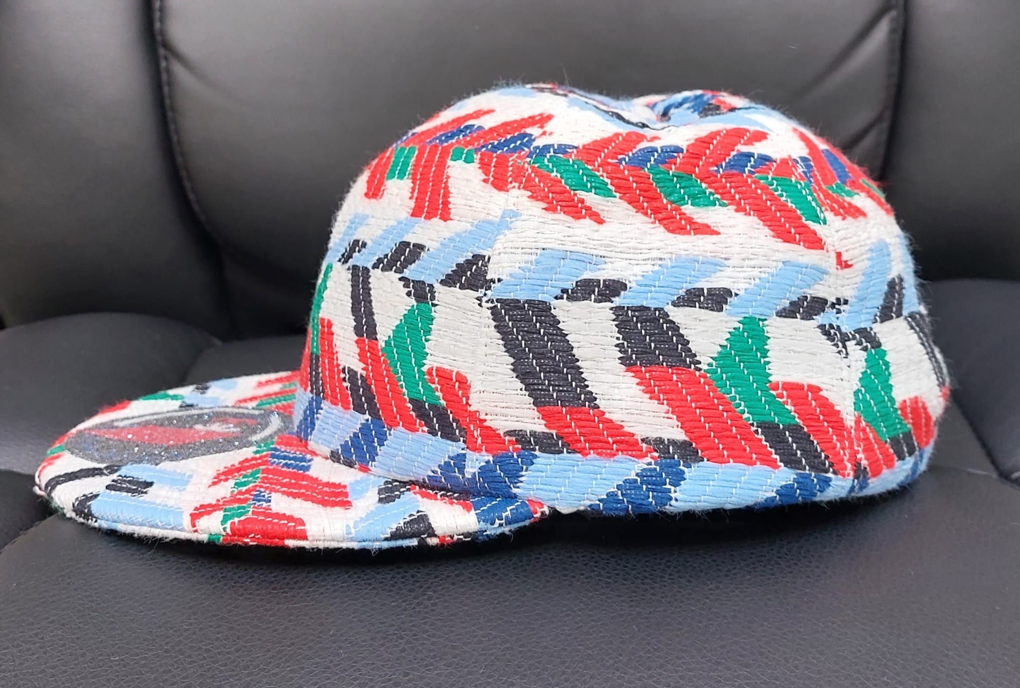 Preowned Chanel Multicoloured Embroidered Baseball Cap multicolour cotton