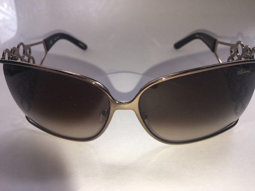 Chopard Happy Spirit Sunglasses Tan/Brown metal