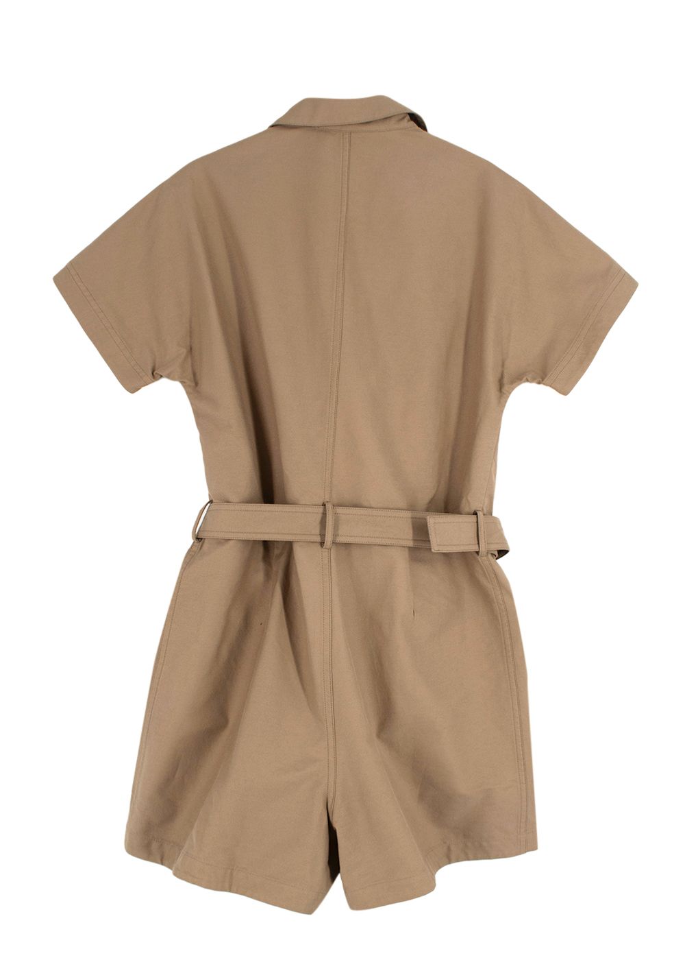 Dior Brown Cotton Playsuit Size XS