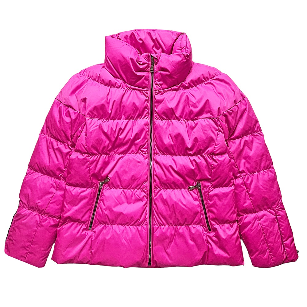 Boys Preowned Poivre Blanc Pink Puffer Coat Size 9 Years polyester