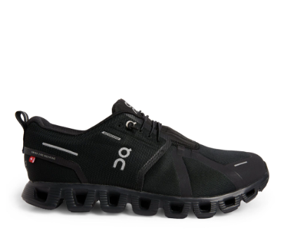 On Running Black Cloud 5 Waterproof Trainers Size 375 polyester/rubber