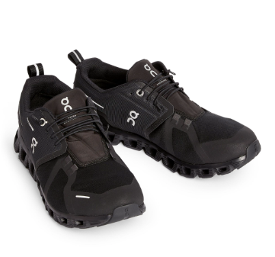 On Running Black Cloud 5 Waterproof Trainers Size 375 polyester/rubber