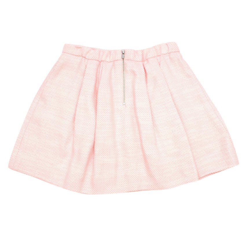 Boys =Bonpoint Girls 6Y Pink Metallic Skirt Size 6 Years + cotton