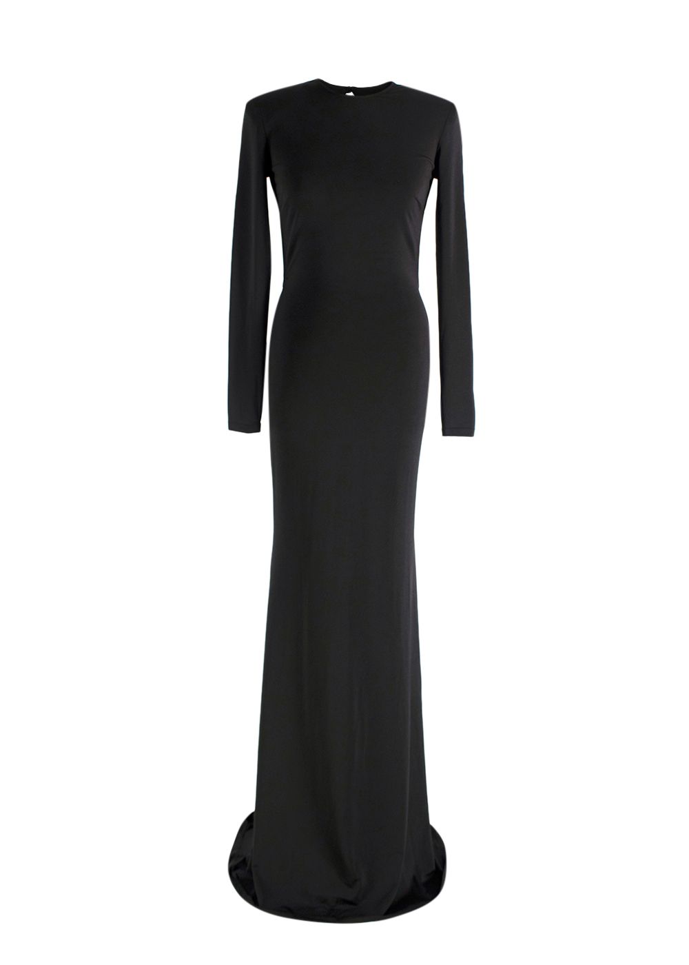 The New Arrivals Black Ilkyaz Ozel Emmanuelle Gown Size XS polyester