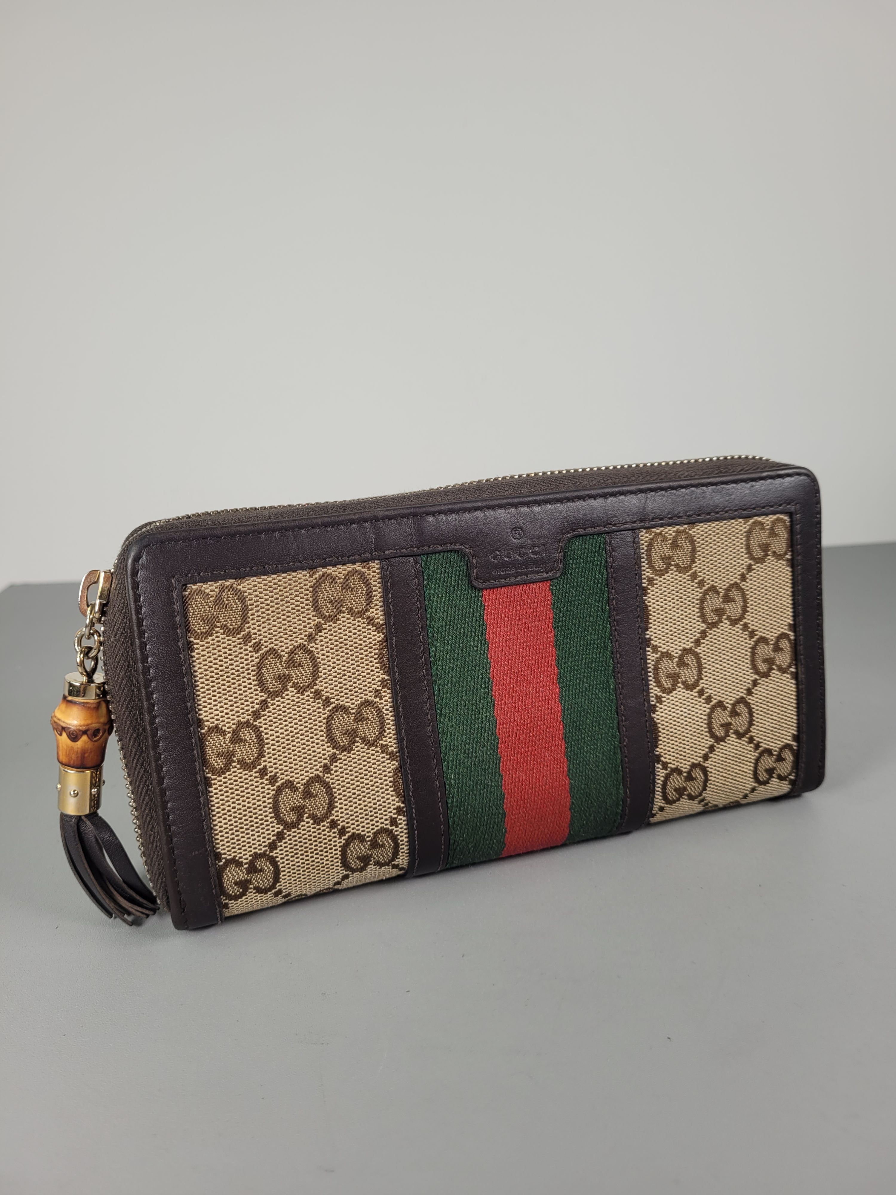 Gucci Rania GG Zip Around Wallet