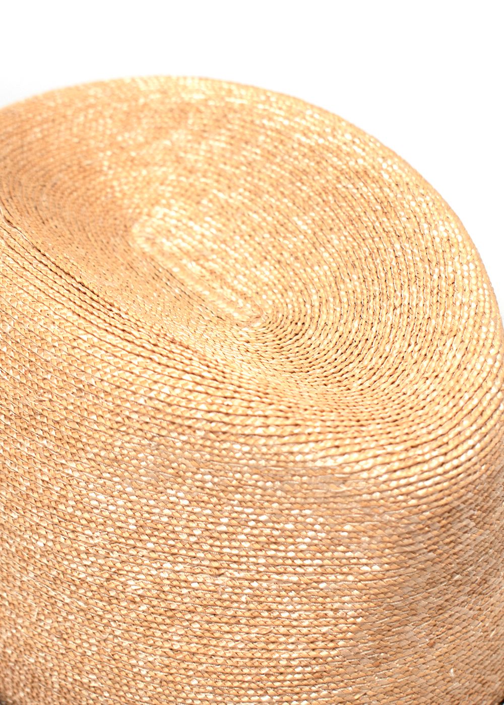 Philip Treacy Beige Woven Leather Trimmed Trilby Hat other