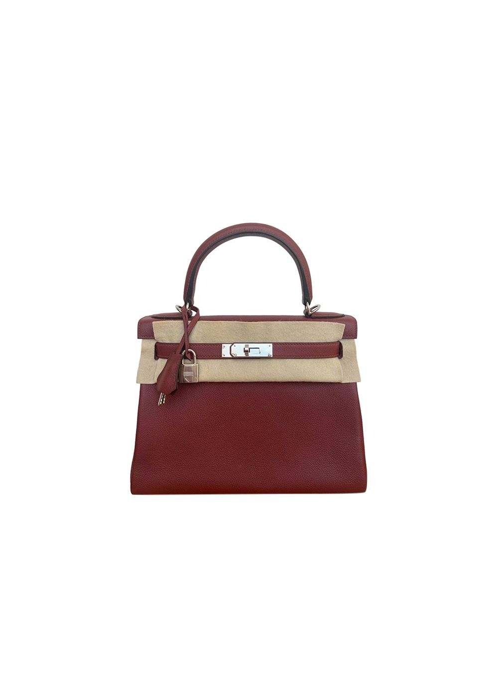 Hermes Evercolor Rouge H Kelly Retourne 28 PHW