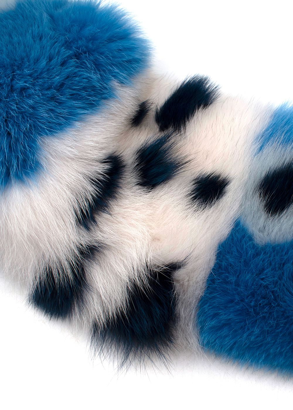 Lysa Lash Blue Fox Fur Stole