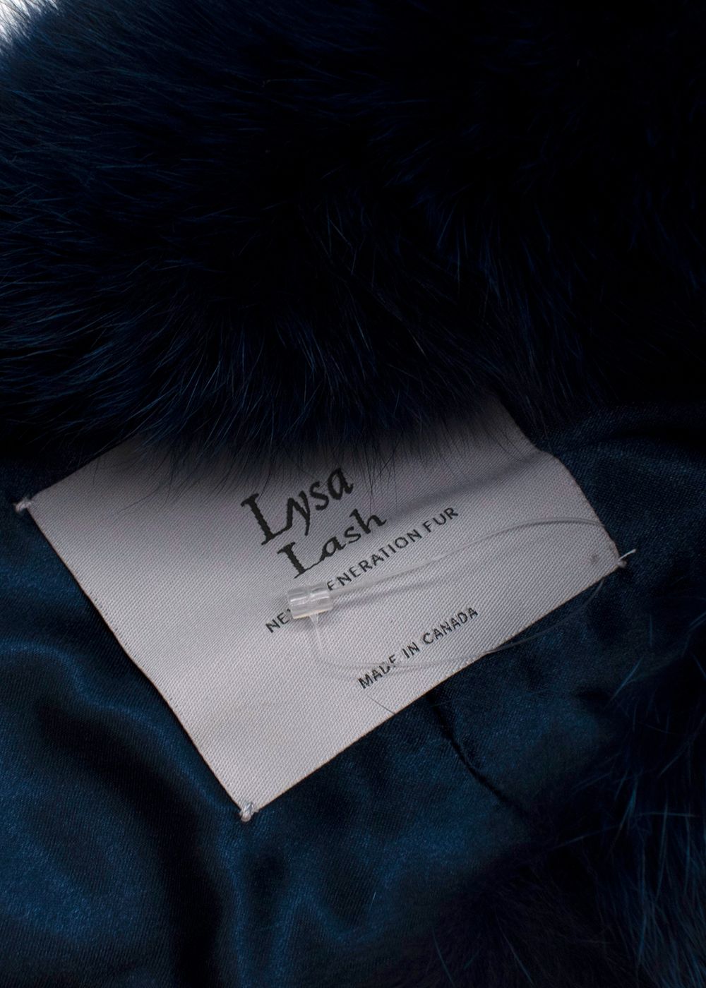 Lysa Lash Blue Fox Fur Stole