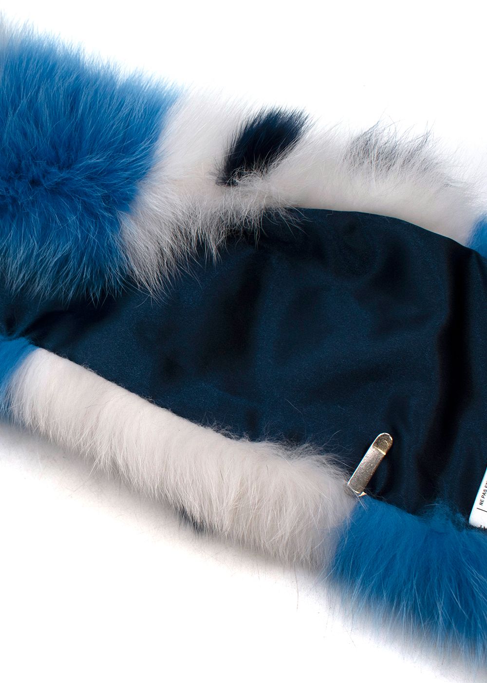 Lysa Lash Blue Fox Fur Stole