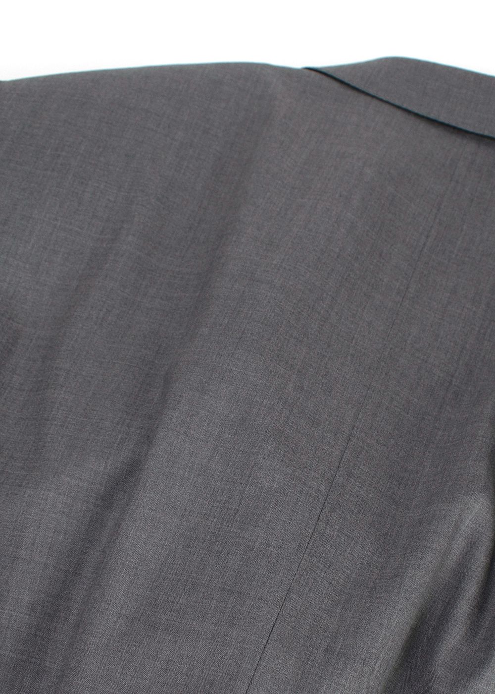 Men's Canali Grey Single-breasted Suit Size M other