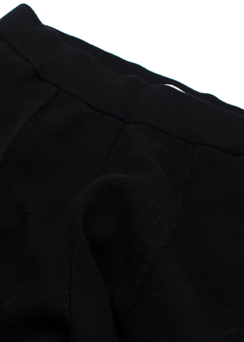 Preowned The Row Black Wool  Cashmere Joggers Size XS