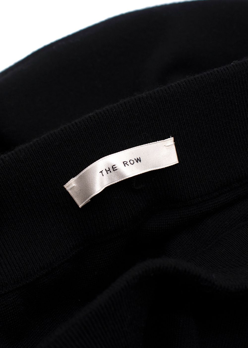 Preowned The Row Black Wool  Cashmere Joggers Size XS