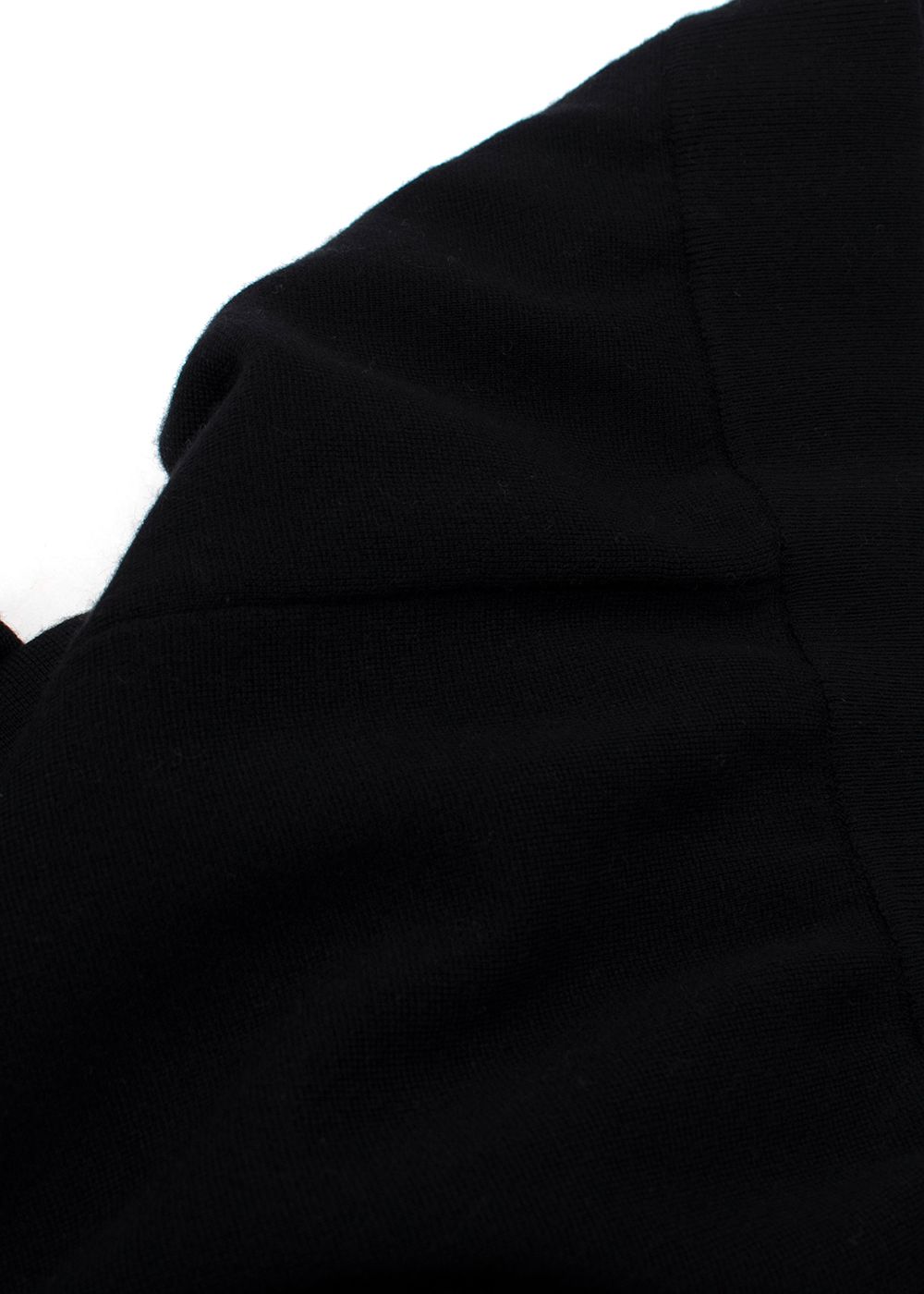 Preowned The Row Black Wool  Cashmere Joggers Size XS