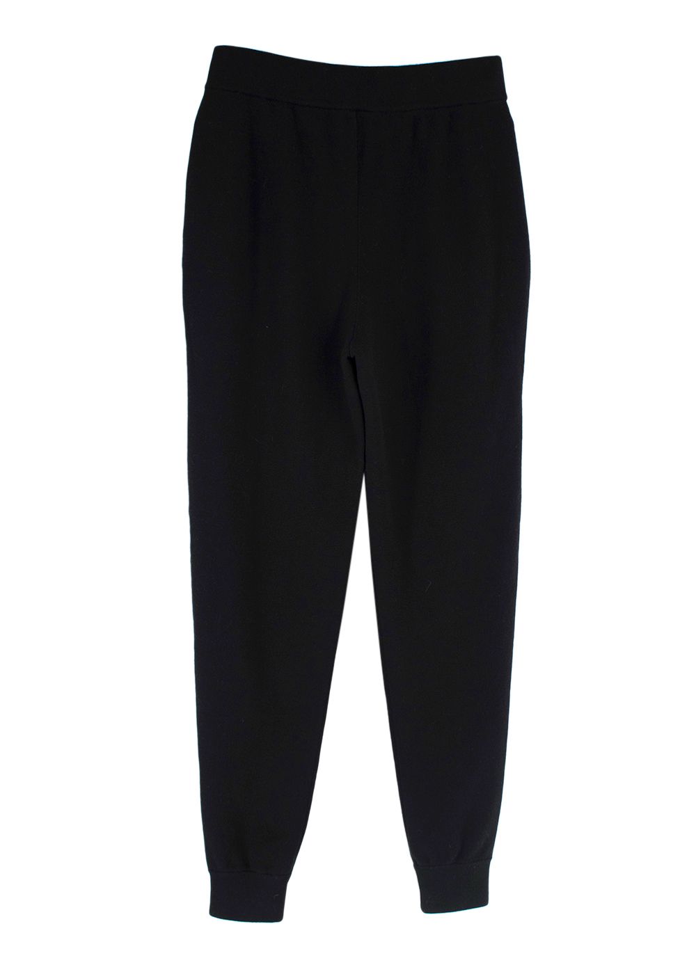 Preowned The Row Black Wool  Cashmere Joggers Size XS