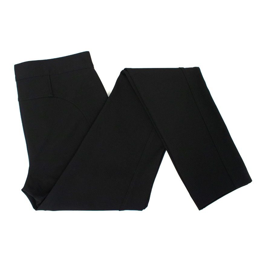 Derek Lam Hanne Legging Size XS Black vicose-rayon/nylon/elastane