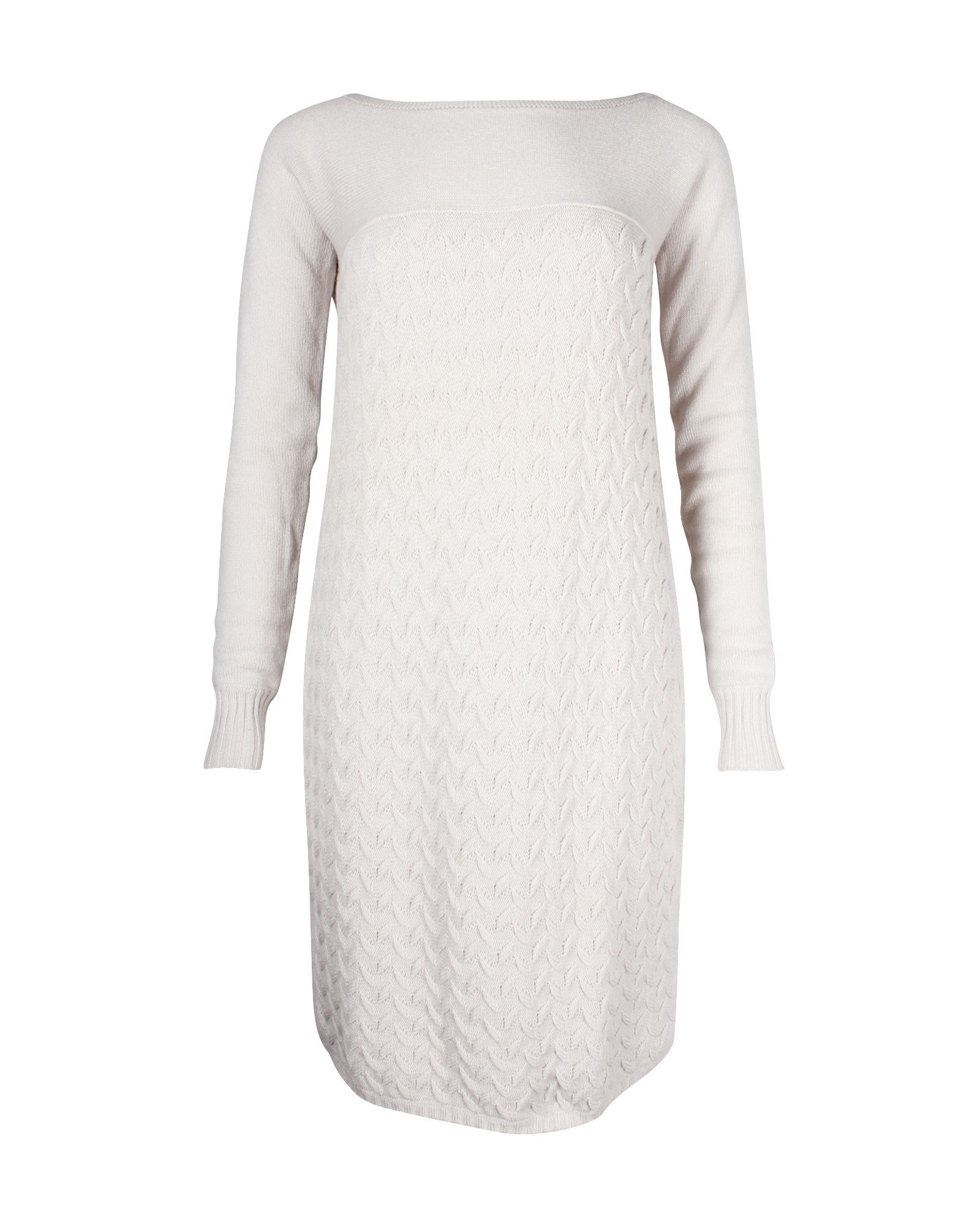 Loro Piana Beige Cashmere Jumper Dress Size XS