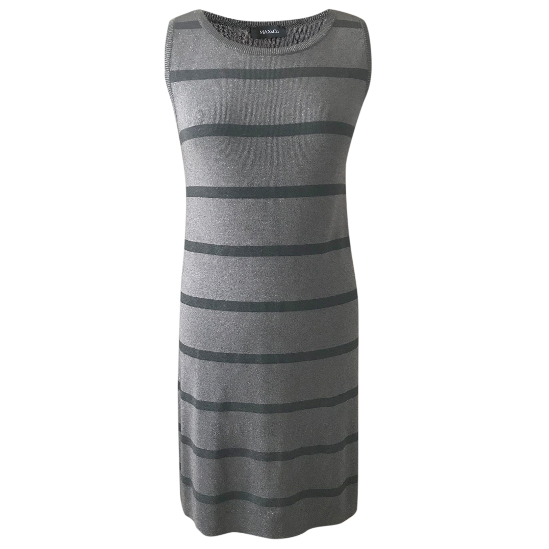 Max  Co Max Mara Jersey Dress Size M Grey polyester