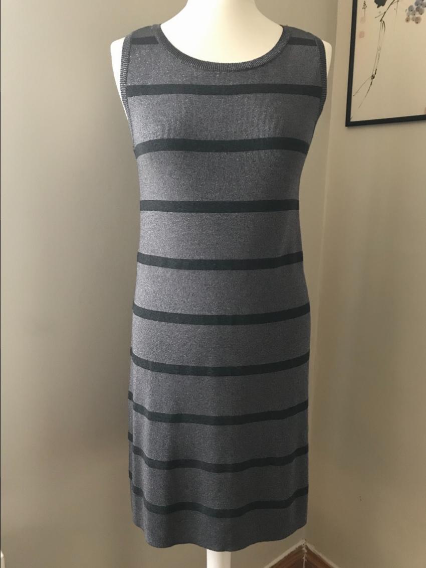 Max  Co Max Mara Jersey Dress Size M Grey polyester