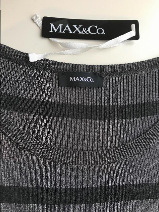 Max  Co Max Mara Jersey Dress Size M Grey polyester