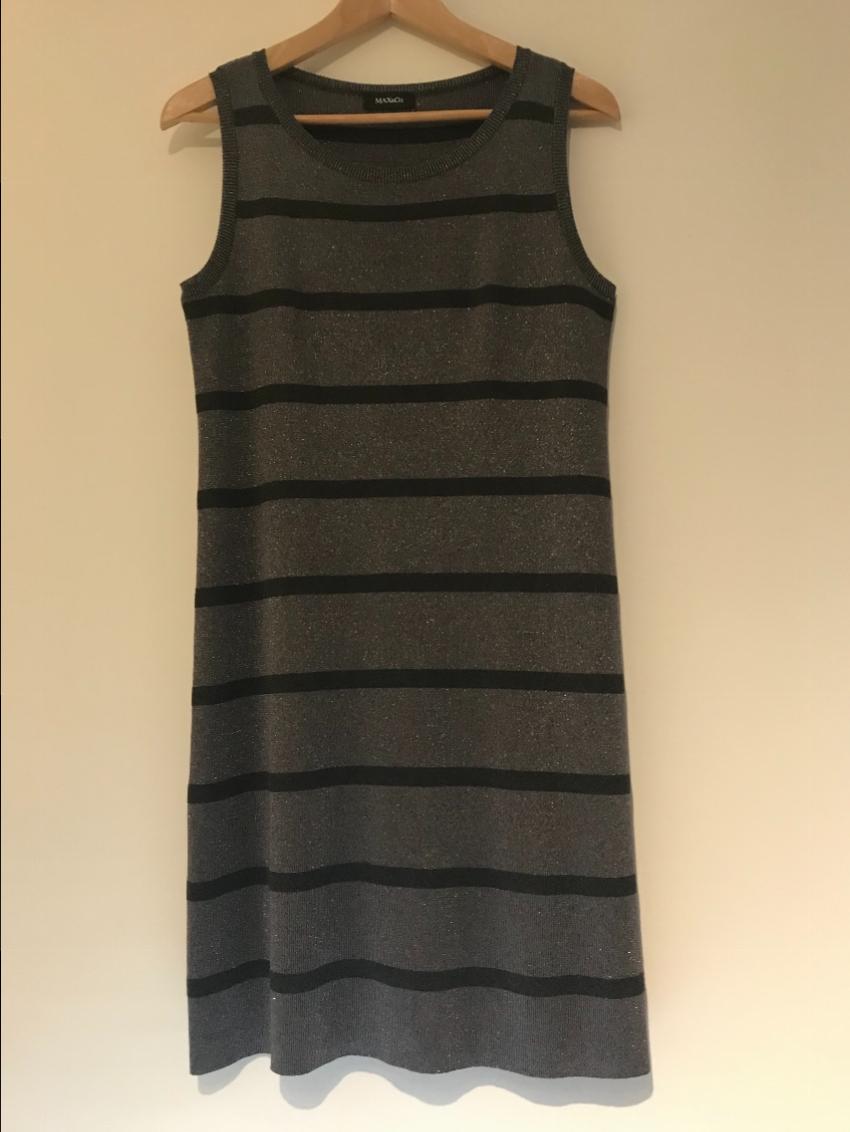 Max  Co Max Mara Jersey Dress Size M Grey polyester