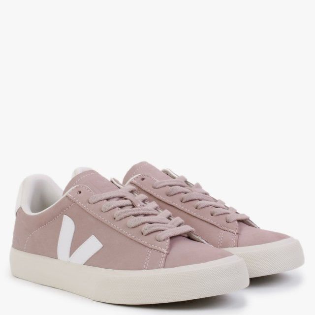 Veja Campo Babe Sneakers Size 35 pink and white leather