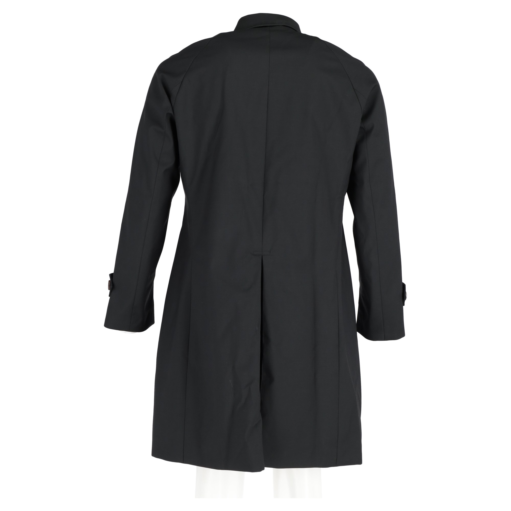 Loro Piana Black Storm System Raincoat Size M