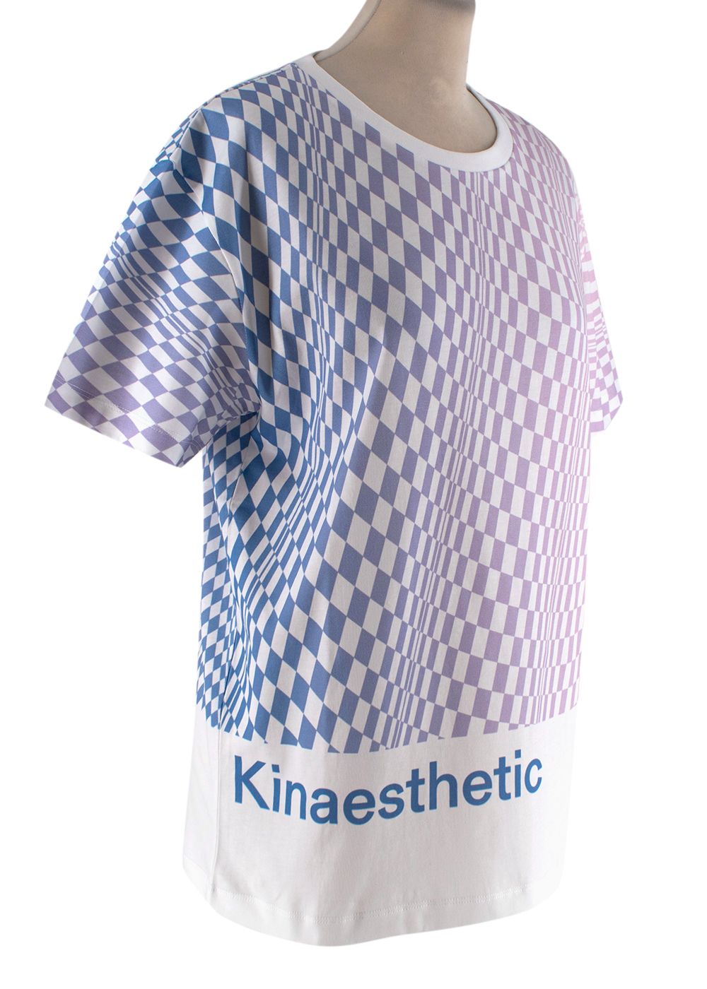 Paco Rabanne Kinaesthetic Graphic-Print White Cotton T-shirt Size M