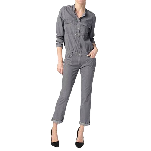 Paige Grey Lexie Jumpsuit Size XS cotton