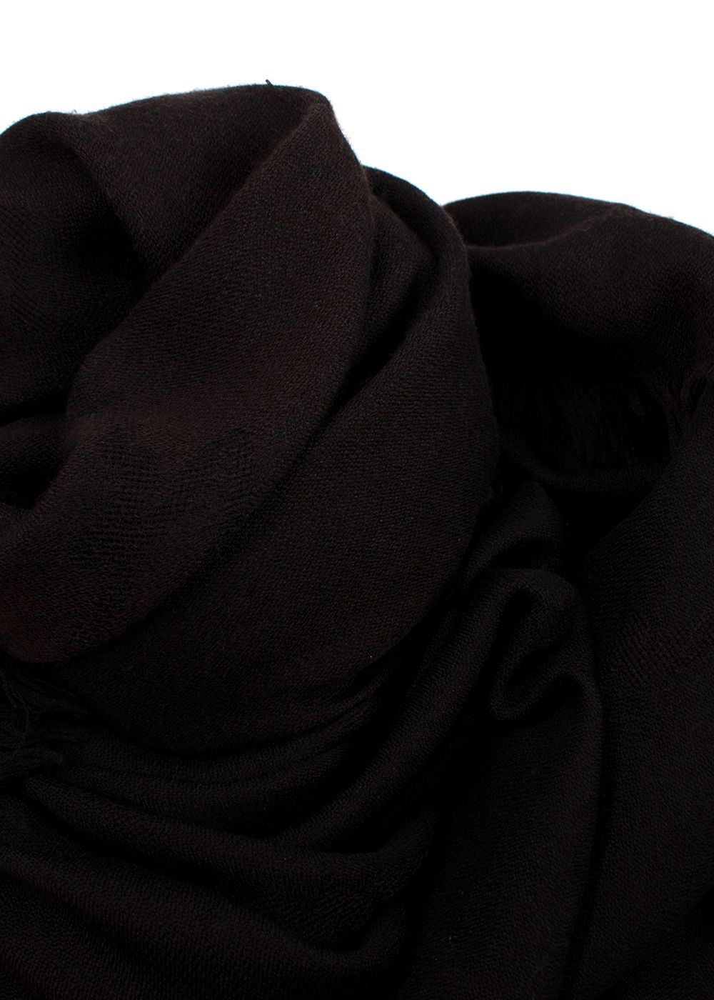 Preowned Bespoke Brown Cashmere Scarf