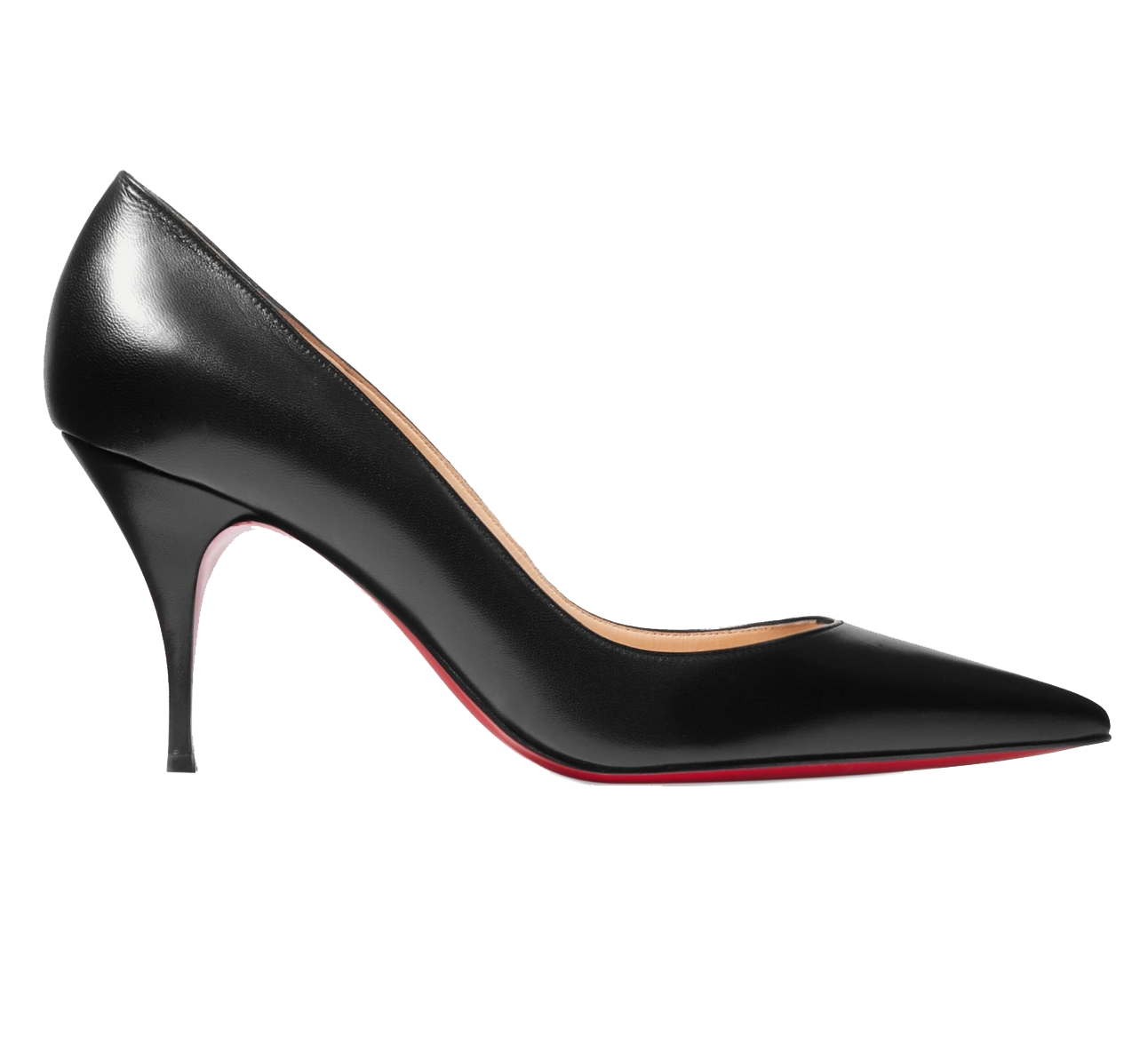 Christian Louboutin Black Nappa Leather Clare Pumps Size 395