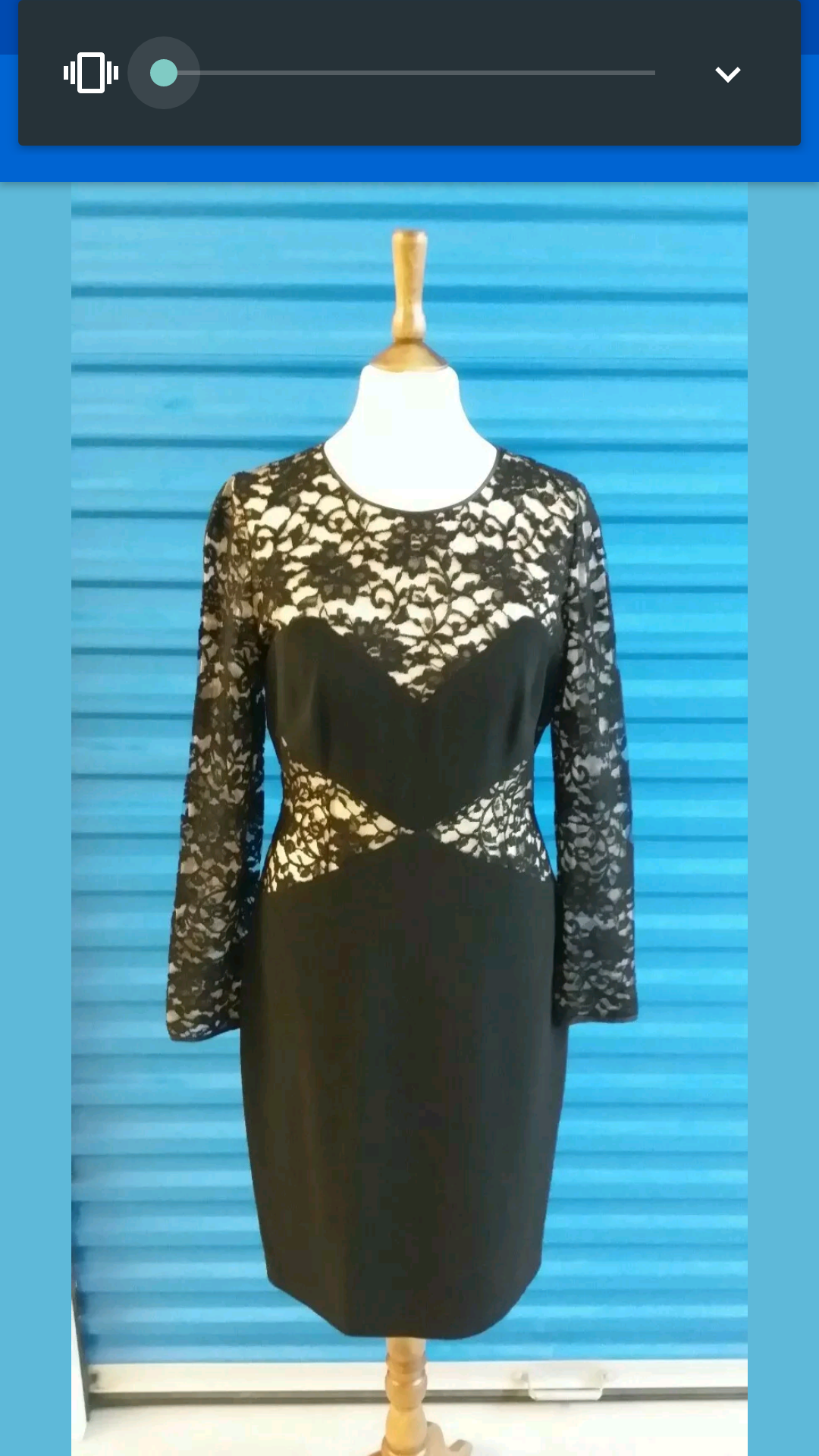 Preowned Paule Ka Cocktail Dress Size S Black polyester