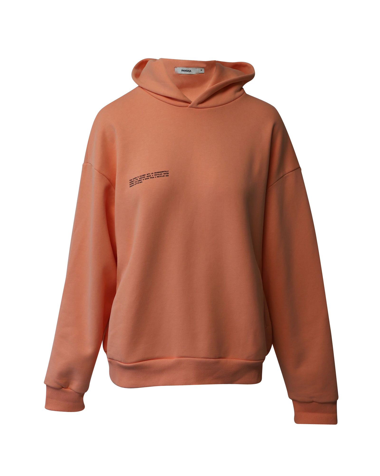 Men's Preowned Pangaia 365 Peach Perfect Hoodie Size M orange cotton