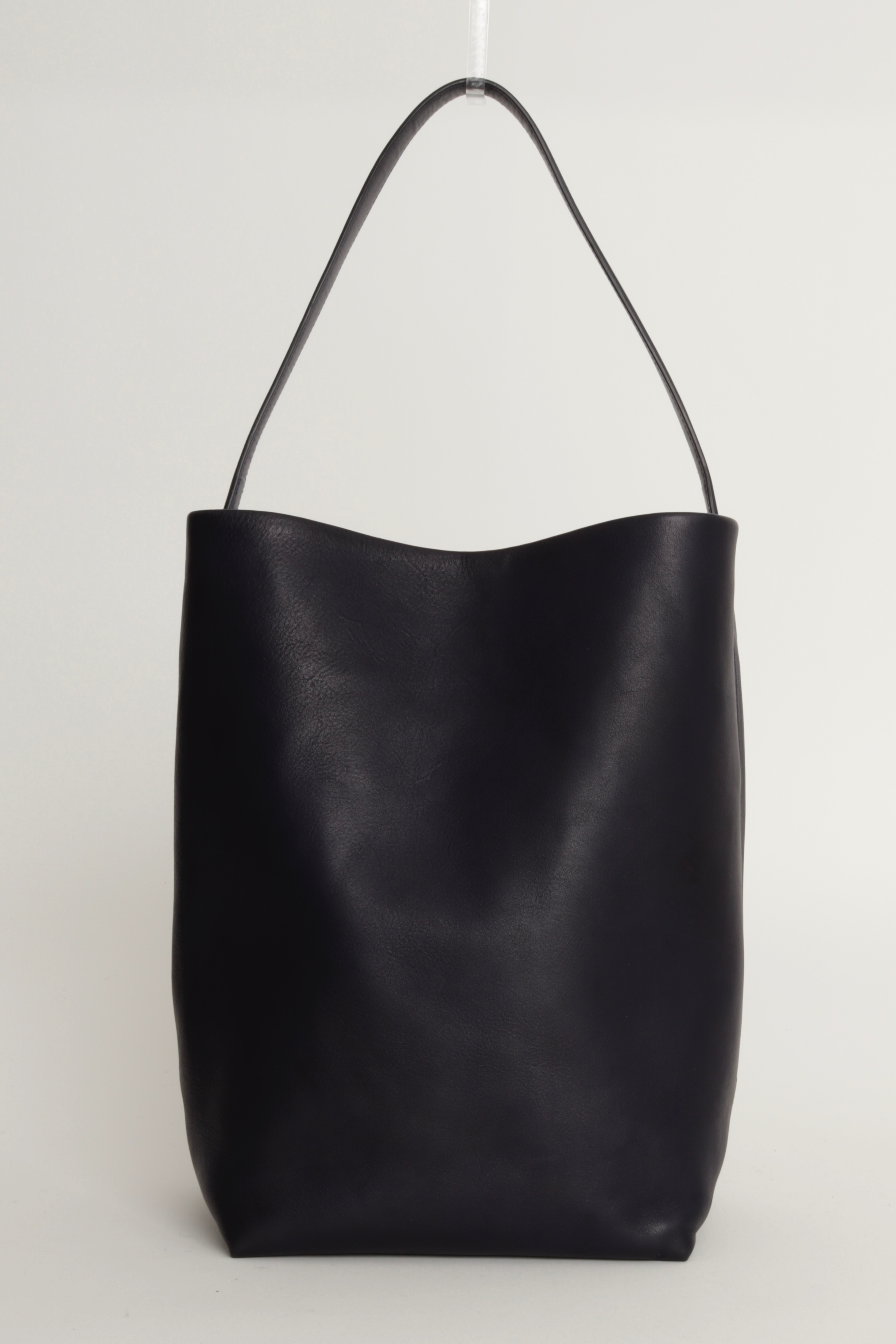 Preowned The Row Navy Large N/S Park Tote leather