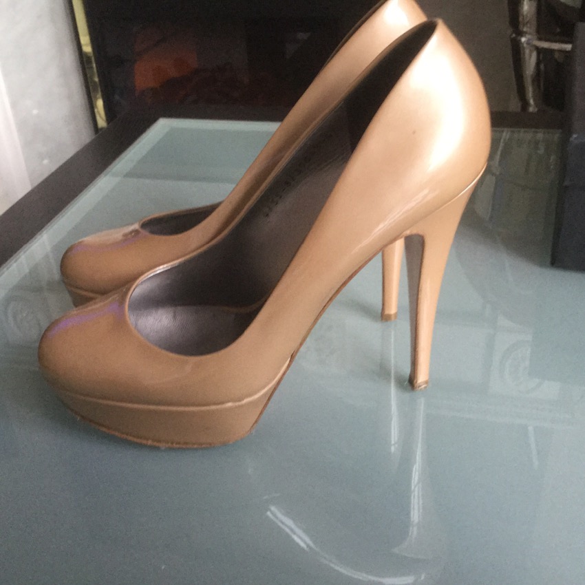 Preowned Gina Heels Nude - size 40 EU Size 40 Beige/Nude leather