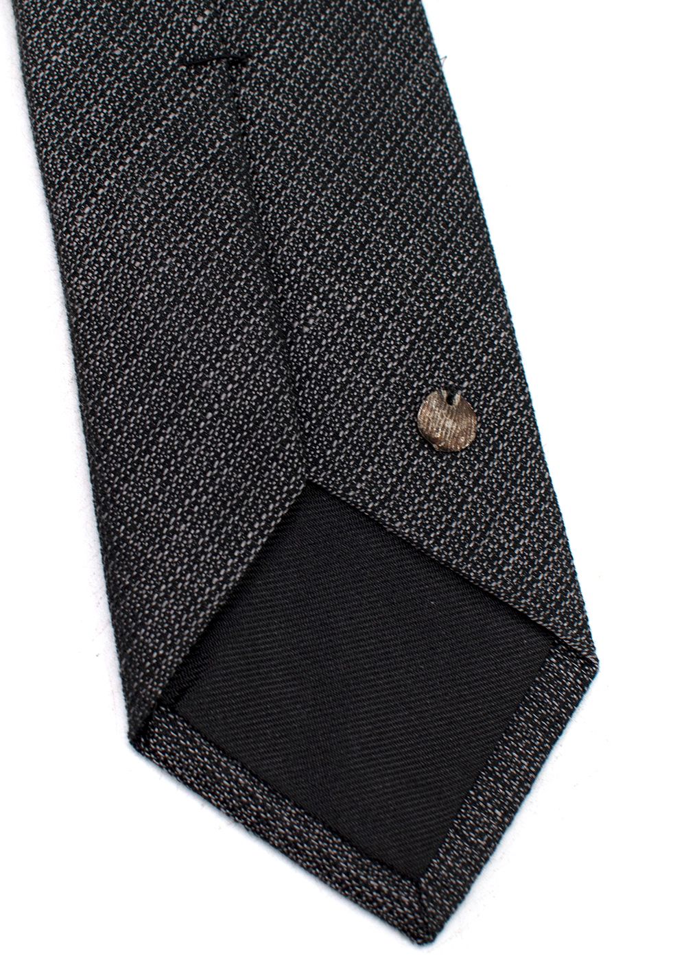 Men's Title of Work Grey and Burgundy Gradient Beaded Detail Tie burgundy grey silk