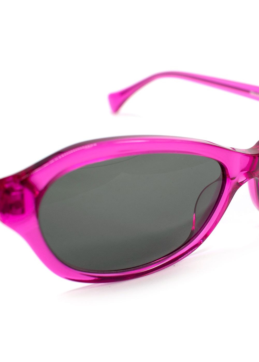 Sun Buddies Hot Pink Wesley Oval Sunglasses plastic