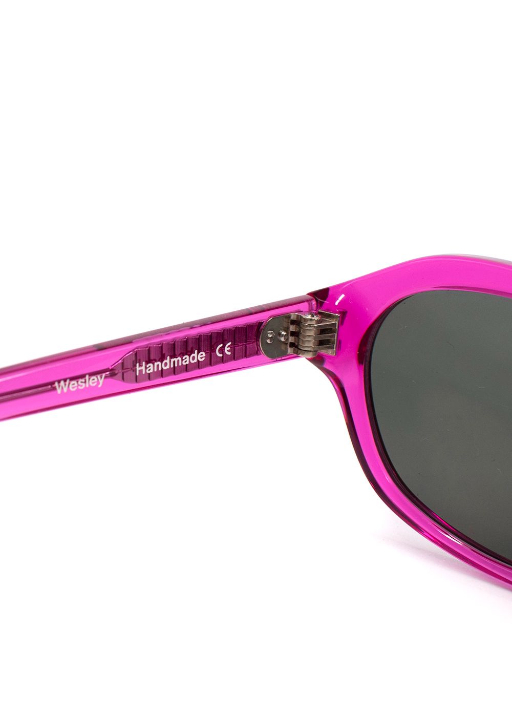 Sun Buddies Hot Pink Wesley Oval Sunglasses plastic