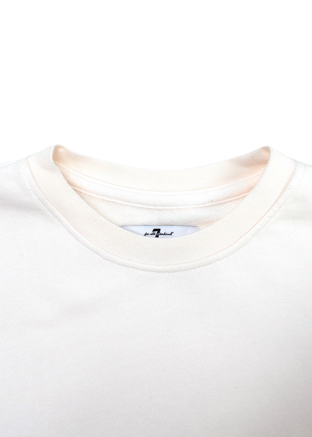 Preowned for all mankind jumper Size S Cream/apricot organic cotton