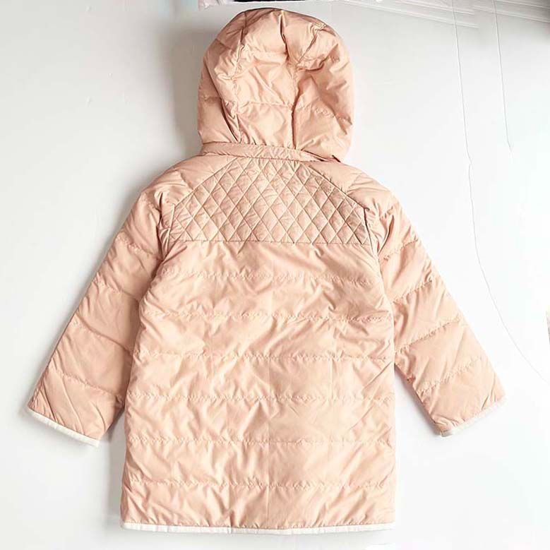 Boys Chloe Kids 3Y Peach Down Coat Size 3 Years Peachy Pink polyester