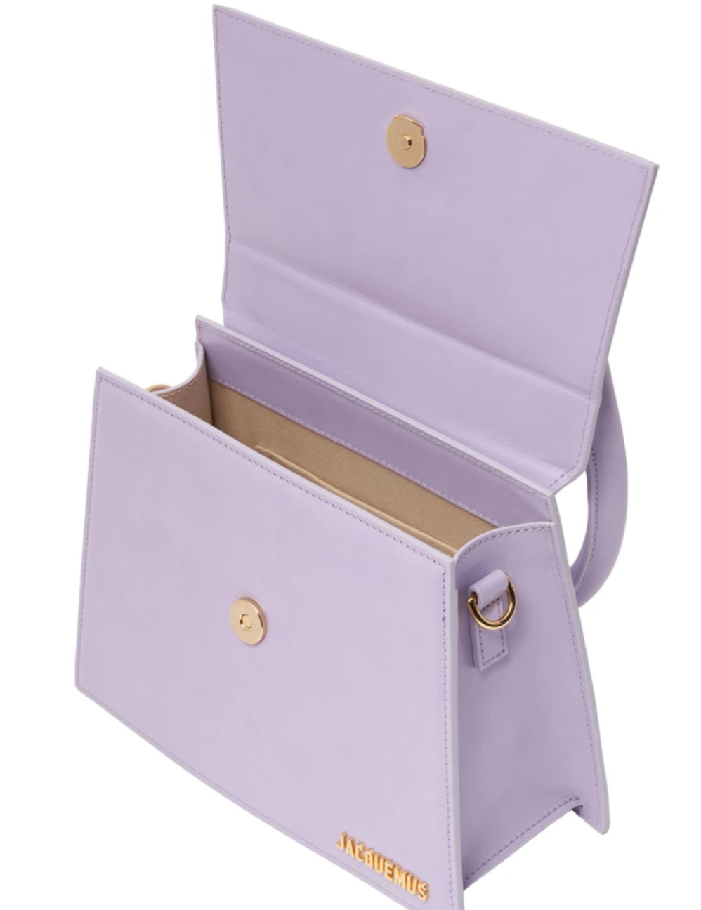 Jacquemus Lilac Le Grand Chiquito Bag leather