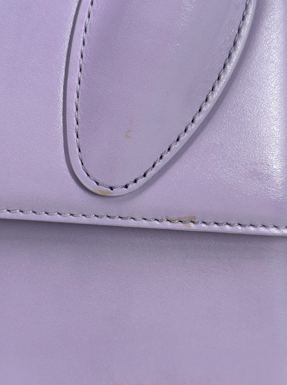 Jacquemus Lilac Le Grand Chiquito Bag leather