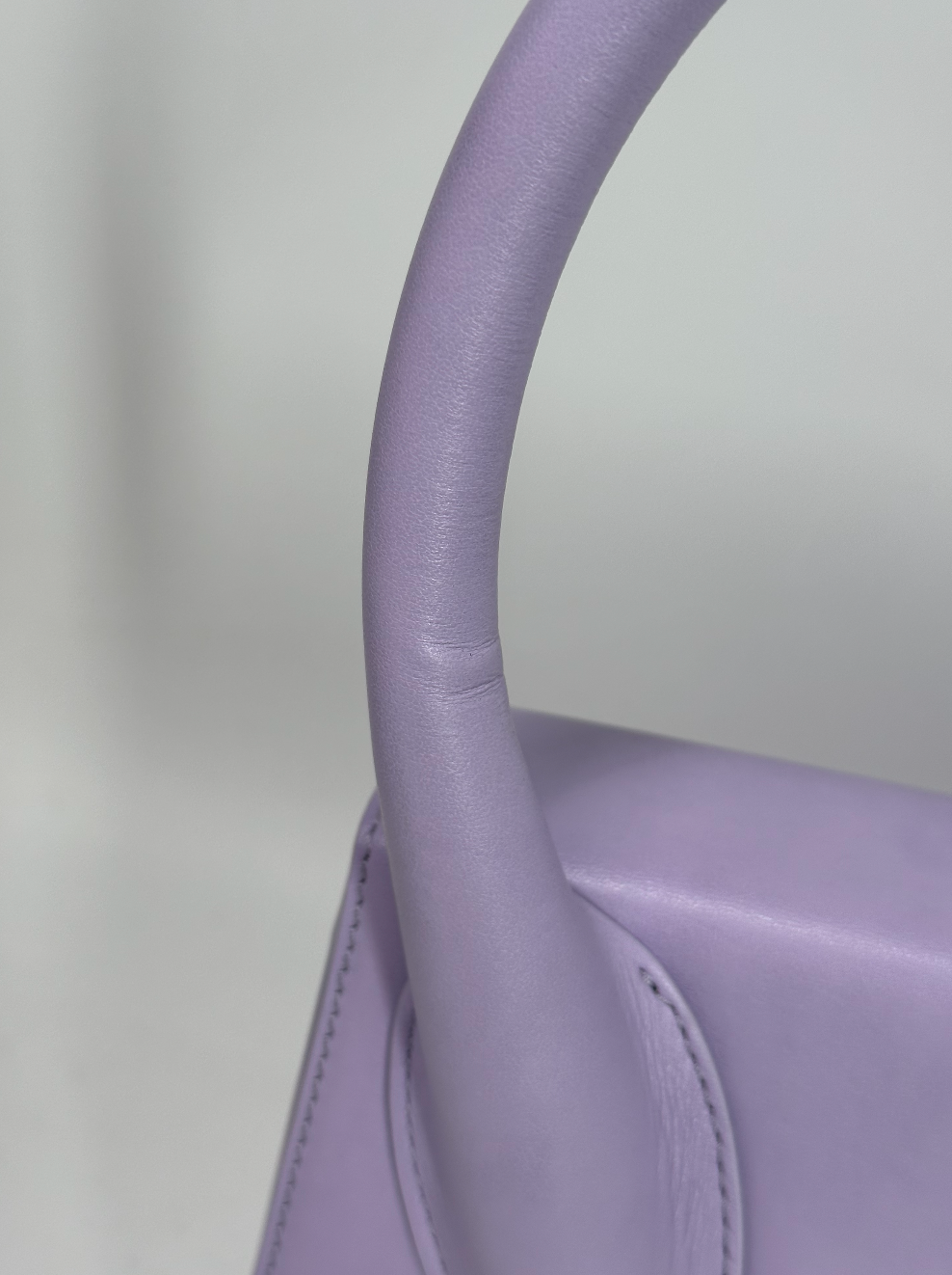 Jacquemus Lilac Le Grand Chiquito Bag leather