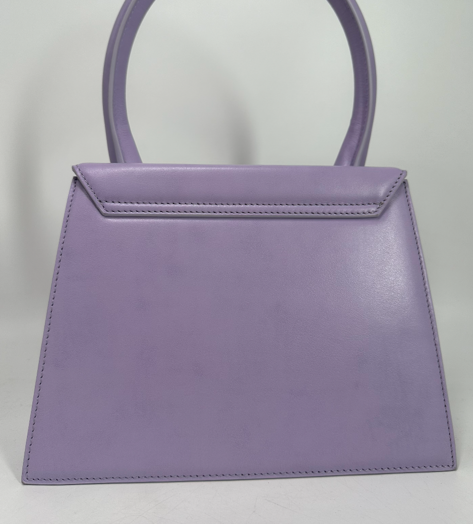 Jacquemus Lilac Le Grand Chiquito Bag leather