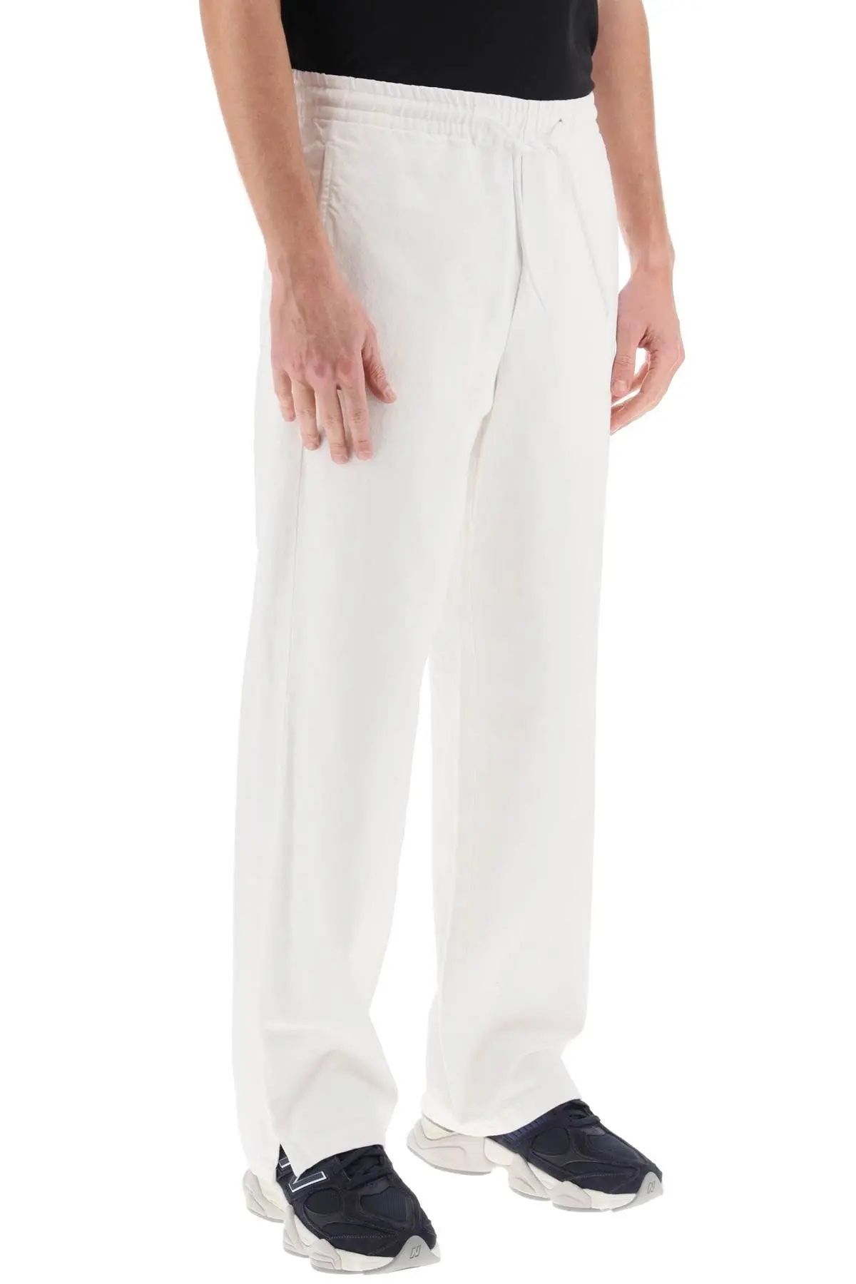 Men's APC Off White Vincent Cotton Trousers Size XL