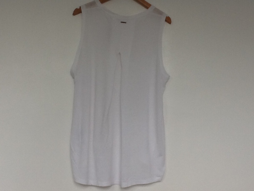 Polo Ralph Lauren White Sleeveless Top Size XL cotton