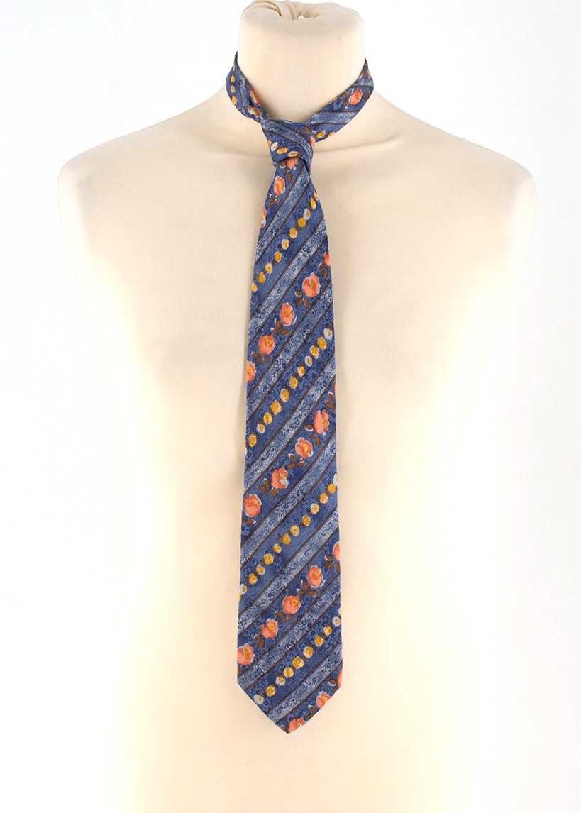 Men's Prochownick Floral-print Silk Tie Floral / Patterned