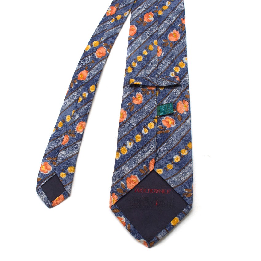 Men's Prochownick Floral-print Silk Tie Floral / Patterned