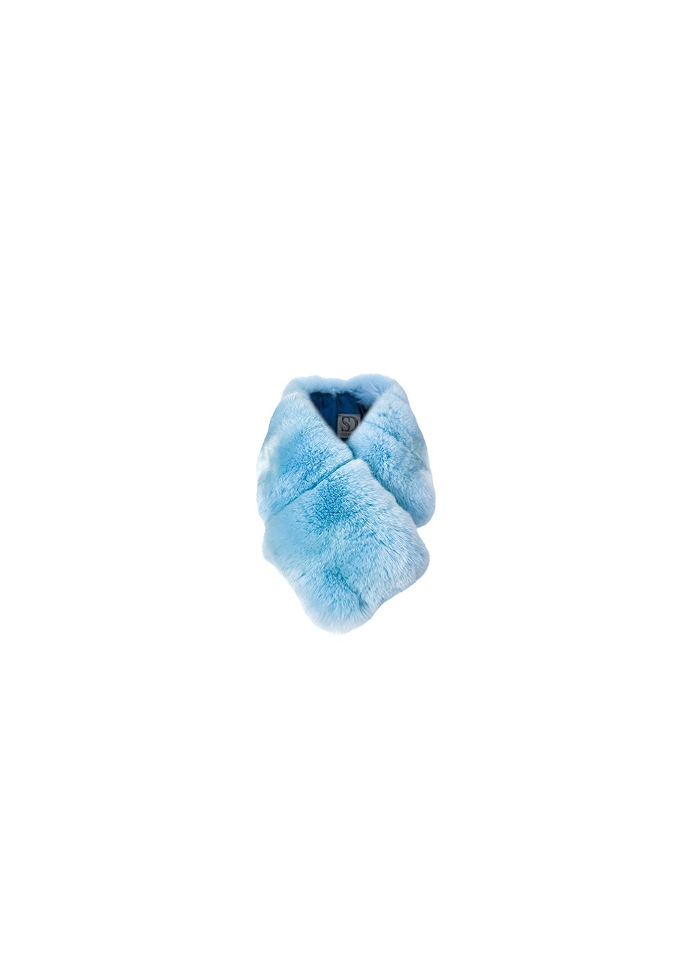 FurbySD Baby Blue Chinchilla Fur Stole/Collar