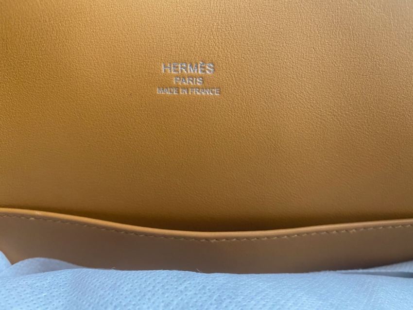 Hermes Rainbow Epsom Leather Bolide 1923 PHW Orange